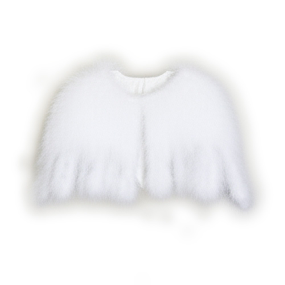 ショール ケープ マラボー 羽 ふわふわ パーティー ホワイト レディース