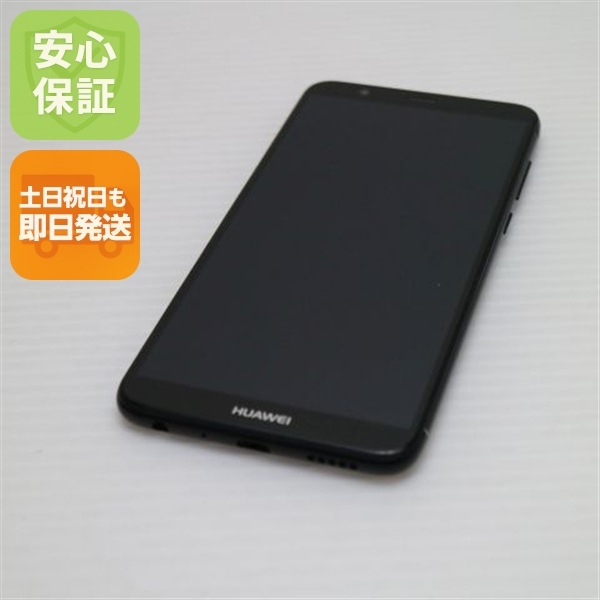 新品同様 SIMフリー HUAWEI nova lite 2 ブラック 126