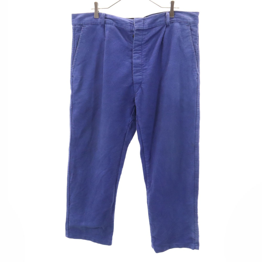 ユーロワーク 70s ヴィンテージ ロングパンツ 56 ブルー系 EURO WORK ビックサイズ ボタンフライ ワーク メンズ 6,838円