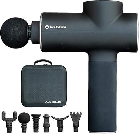 【医療機器認証】uFit RELEASER マッサージガン 強力 10mm 振幅 静音 プロアス