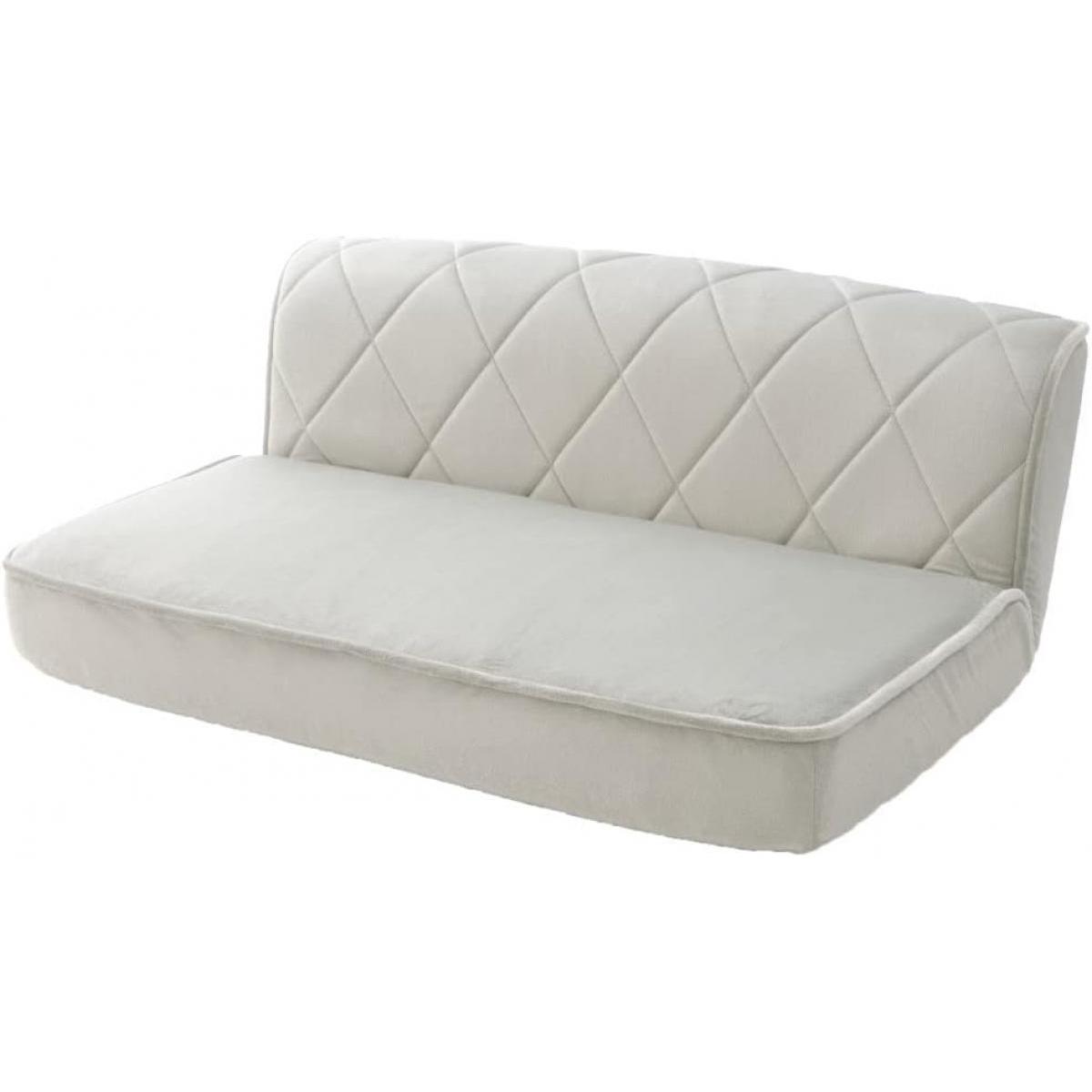 【I】セルタン ローソファ 2人掛 ホワイト ポケットコイル 高反発 可愛い 新生活 一人暮らし ワンルーム ソファ A1220p-W-359WH【受注生産品】グ 水洗い