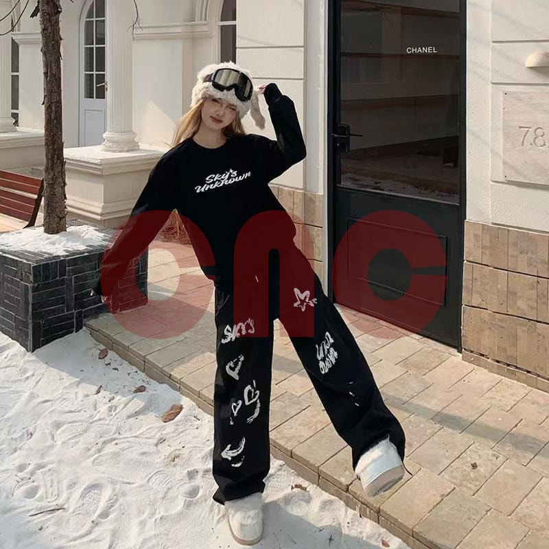 スノーボードウェア 2025 上下セット レディース スキーウェア スノボウェア ジャケット アウター パーカー ロングパンツ 防水 防寒