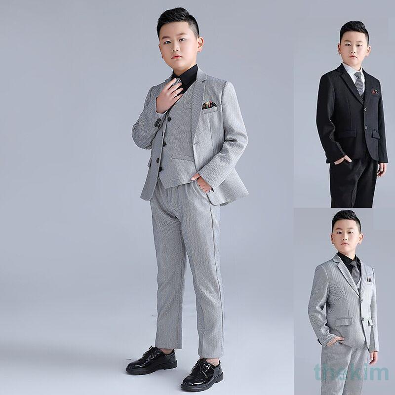 【急速出荷!】ベスト スーツ 子供 男の子 大きめ　と フォーマルスーツ 子供 キッズ フォーマル スーツ ピアノ 発表会 入学式 入園式 結婚式 七五三 1300cm
