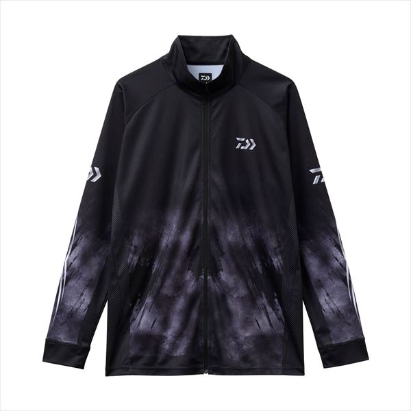 ダイワ ウェア DE-7725 エキスパートライトジップシャツ ブラック XL