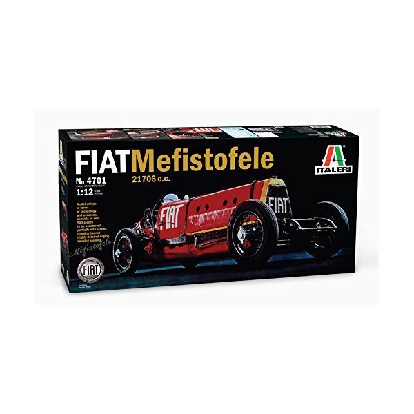 Italeri 5100047011: 12Scale Fiat Mefist Ofele 21706C.c. 192325， Vehicle 並行輸入品