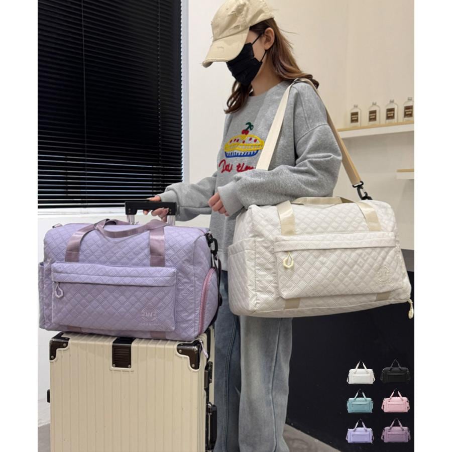 ボストンバッグキルティング修学旅行カバン