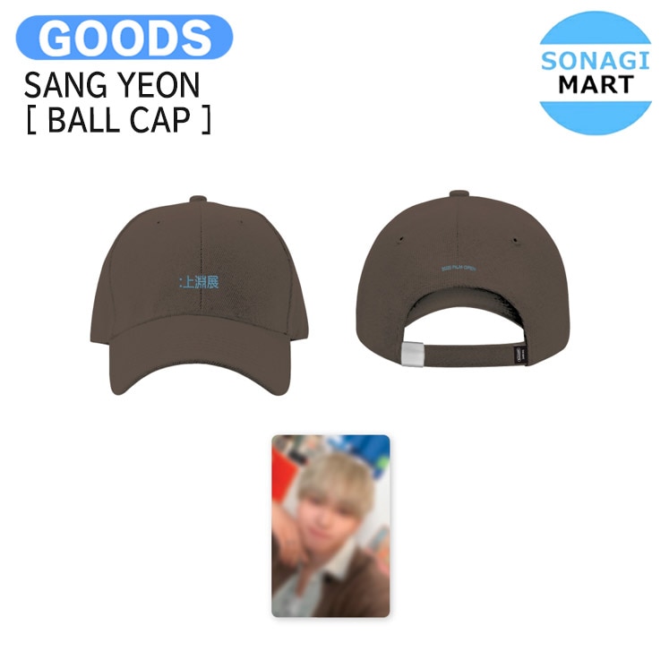 国内発送 THE BOYZ SANG YEON [ BALL CAP ] 2025 Film Open：上演展 MD / 公式グッズ / 予約商品