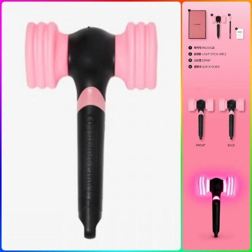 新品正規品BLACKPINK 公式 応援棒 第2世代 Official Light Stick Ver.2 韓国 コンサート ペンライト