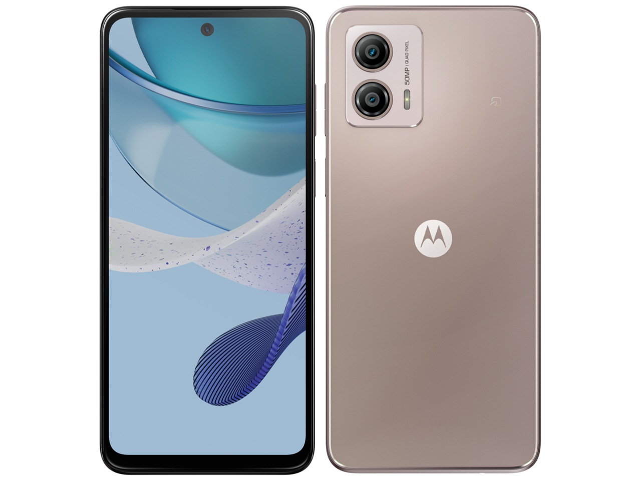 新品 moto g53y 5G PAXL0005JP [ペールピンク/桃] Softbank ワイモバイル SIMフリー SIMロック解除済み 本体 motorola 4549046139634