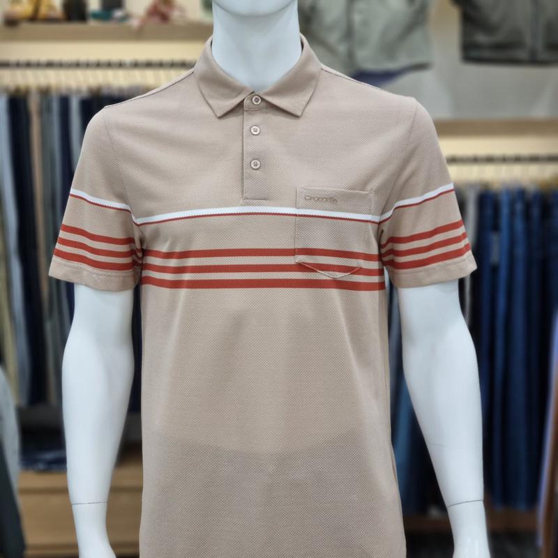 カラーブロックカジュアルカラーTシャツ CDAAB TS24318230_SH