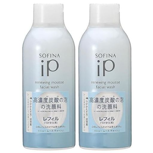 【セット】 花王 IP リニュー ムース ウォッシュ レフィル 200G 2個セット 洗顔ムース