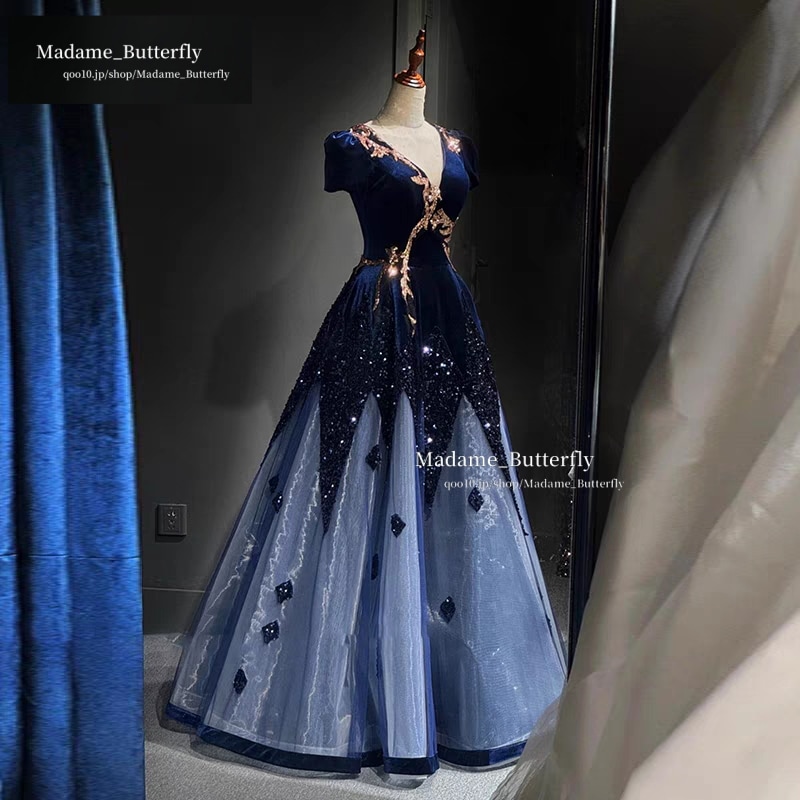 パーティードレス ウェディングドレス 花嫁ロングドレス 結婚式 二次会 エレガント お呼ばれ 挙式 簡約 姫系発表会 コンサート パーティー 韓国ファッション スパンコールデザイン