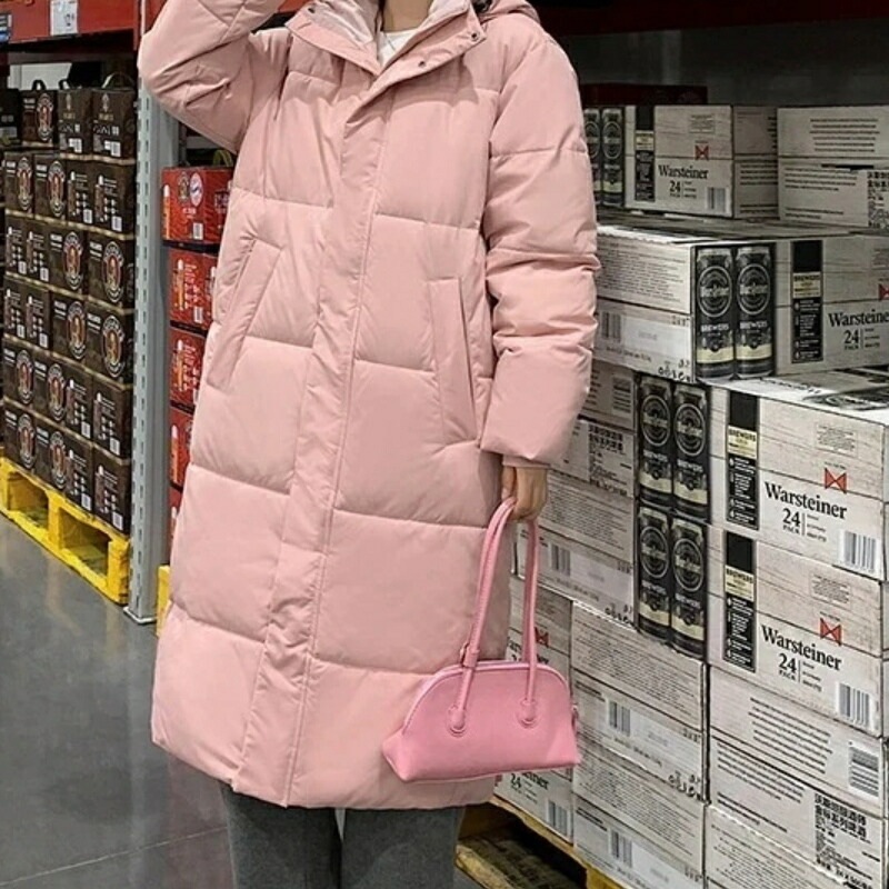 アウターゆったり おしゃれ BF 気質 フード付き 中綿コート 厚手 着痩せ 防寒カジュア 大きいサイズ アウター ジャケット ロングコート ダウンジャケット