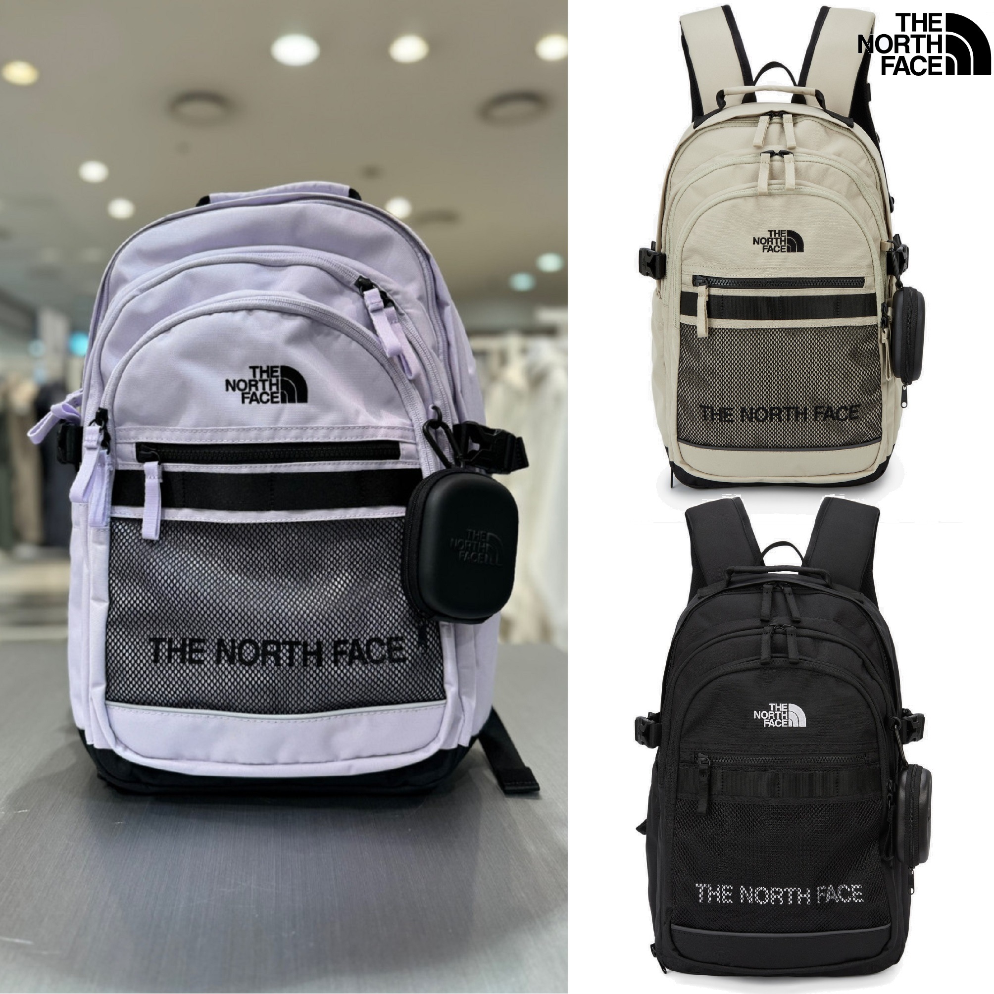 ALL ROUNDER BACKPACK 3色 25L デイリー 新学期 新商品 韓国人気 日常用 旅行用 男女共用 [期間限定 - 靴ポケットプレゼント] 18,300円