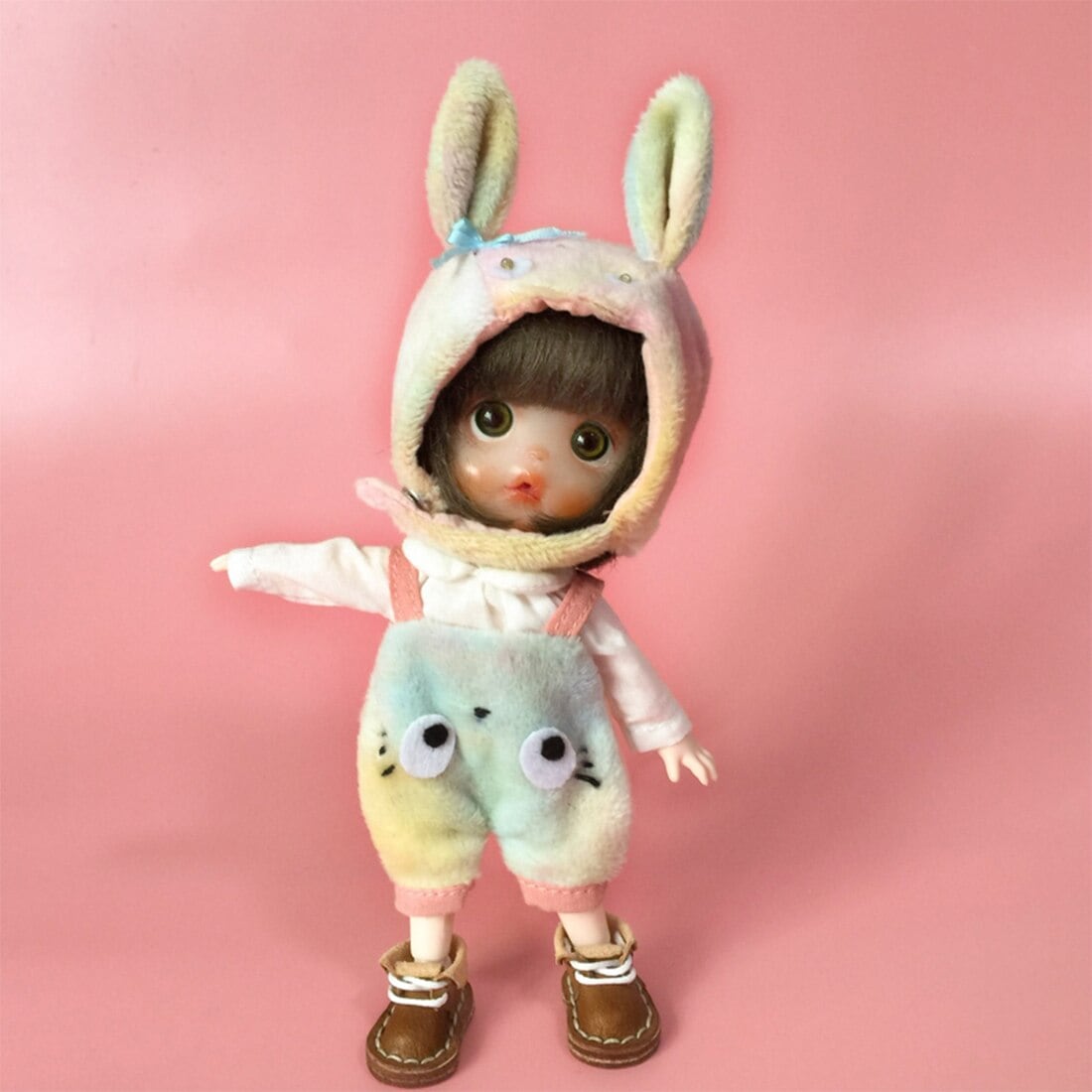 ホットリトルマウス虹服セットbjd人形のための (無人形) 脳トレーニングのおもちゃ子供キッズ教育玩具誕生日ギフト