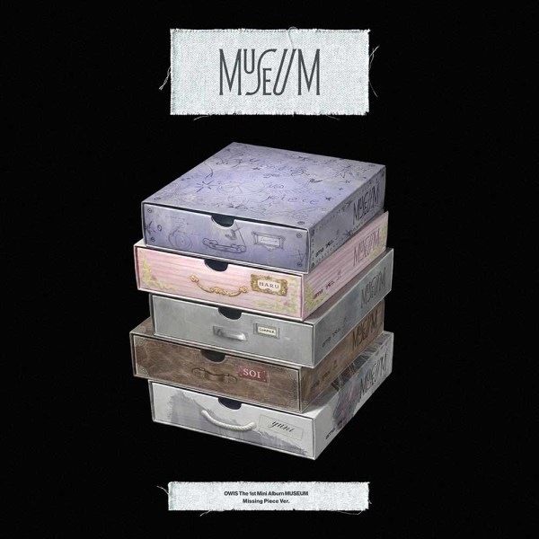 (세트/앨범5종) OWIS - The 1st Mini Album MUSEUM (Missing Piece Ver.) (贈呈品なくなり次第贈呈終了)