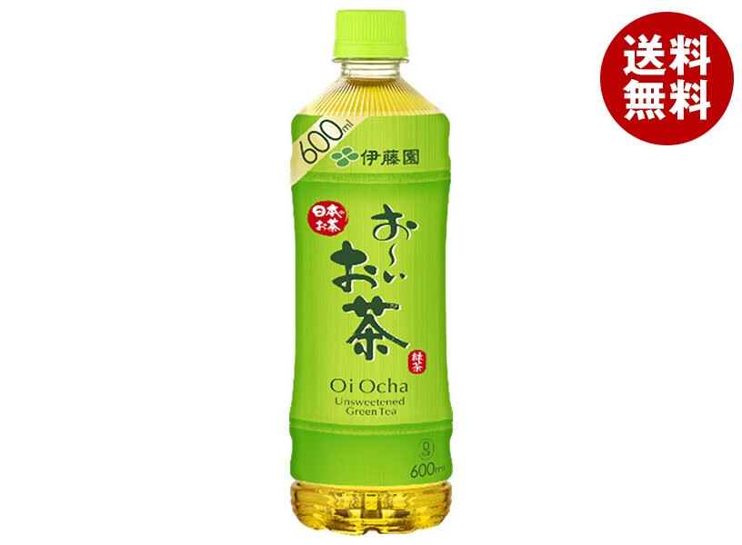 伊藤園 お～いお茶 緑茶【手売り用】 600mlPET＊24本入＊(2ケース)