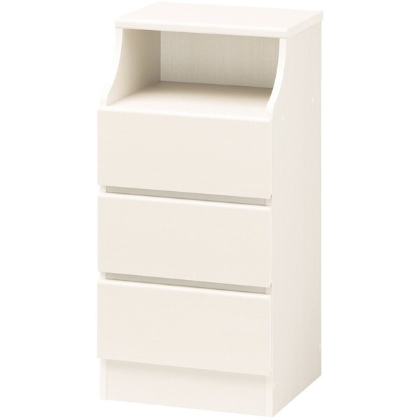 白井産業 CSC-9044H WH 組立簡単チェスト チェスカ ホワイト メーカー直送