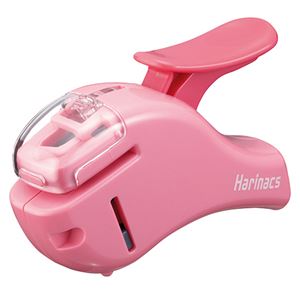 （まとめ） コクヨ 針なしステープラー（ハリナックスコンパクトα） 5枚とじ ピンク SLN-MSH305P 1個 (×10セット)