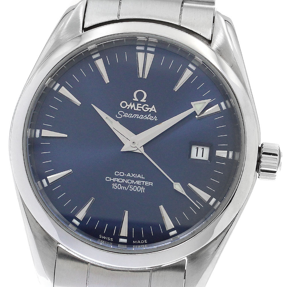 オメガ OMEGA 2503.80 シーマスター アクアテラ デイト 自動巻き メンズ _893712【中古】