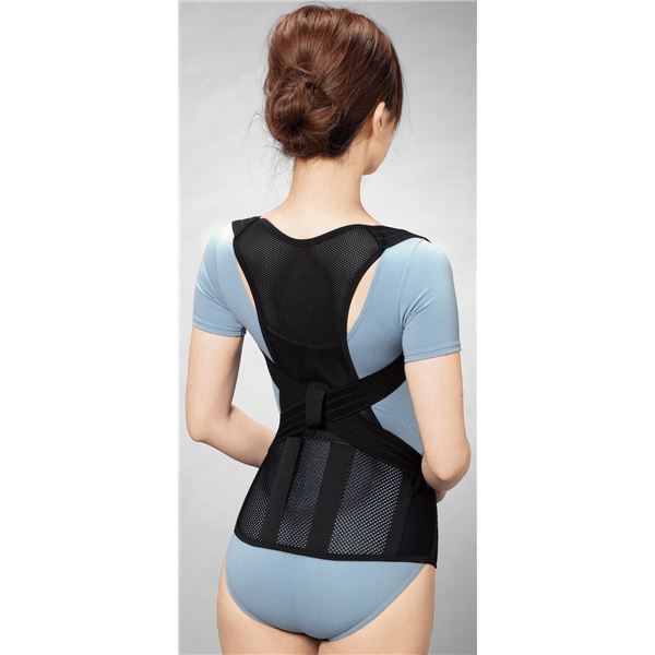 骨盤グイッと背筋Sラインベルト SM ブラック