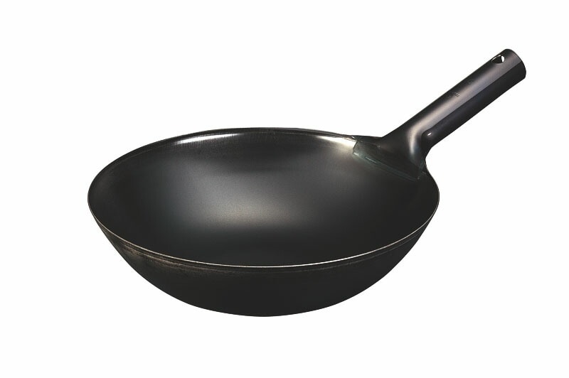 （まとめ買い）カンダ 神田鉄鍋/鉄プレス北京鍋1.2mm 33cm [x3]