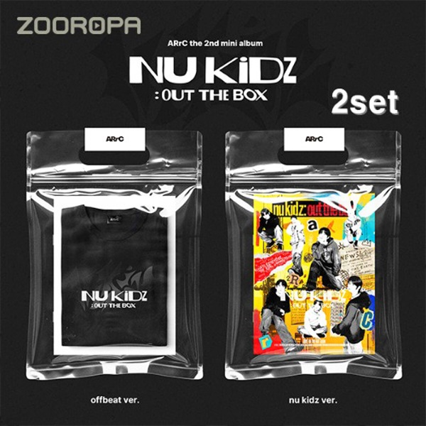 [2종세트] ARrC 아크 nu kidz out the box
