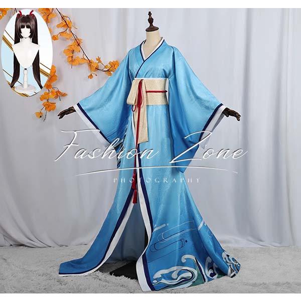 陰陽師 風 不知火CG離島の歌 コスプレ衣装 ウィッグ cosplay ハロウィン 演出服 変装