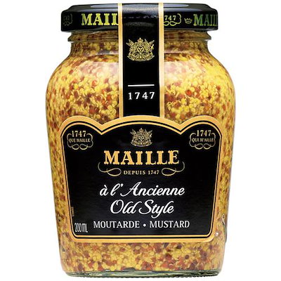 他サイト： エスビー食品 MAILLE　種入りマスタード 210g マイユタネイリマスタド210の商品画像
