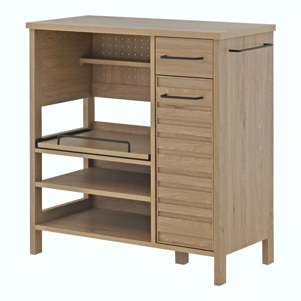 LAFIKAレンジボード LF90-90L GNセット グレーナチュラル メーカー直送