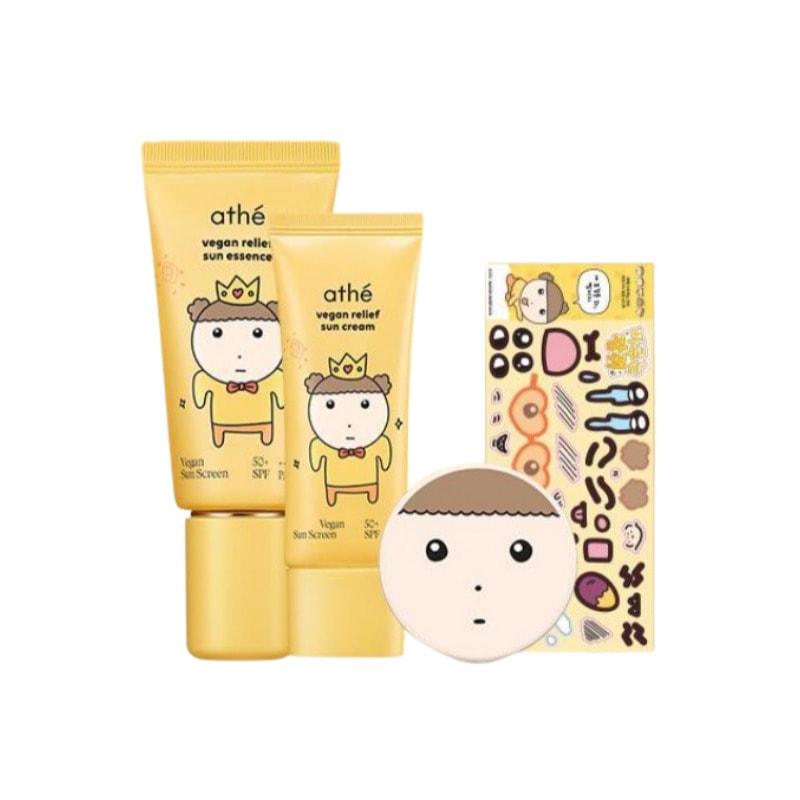 ビーガンリリーフサンエッセンス 50mL マルーコラボ 企画 ＋35ml＋空容器＋ステッカー付