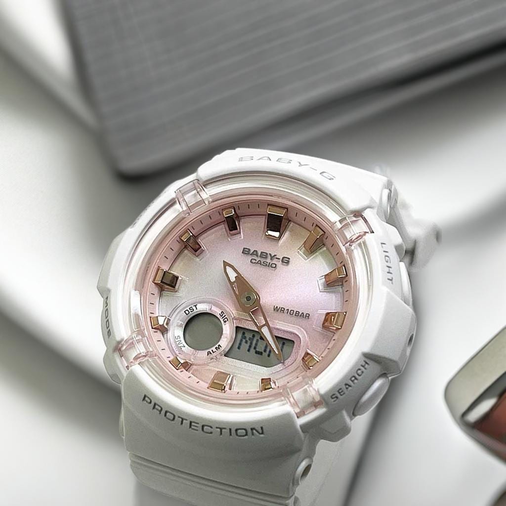 国内正規品 BABY-G カシオ腕時計 ベビージー BABY-G カシオ プレゼントレディース 腕時計 ホワイト ギフト ラッピング無料 baby-g あ手書きのメッセージカードお付けしますB