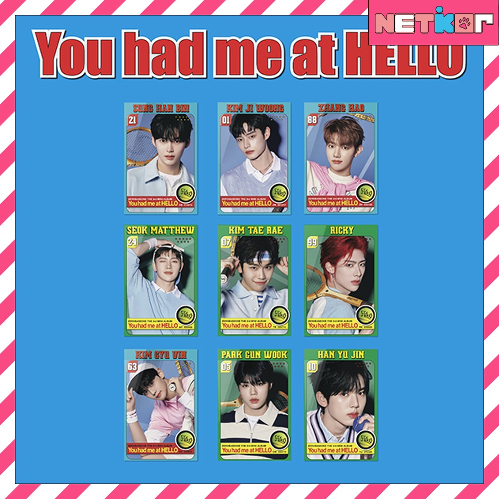 POCAALBUM (ZEROSE ver.) (ランダム5枚) ZEROBASEONE 3rd Mini Album You had me at HELLO 当店特典 韓国チャート反映 ゼベワン