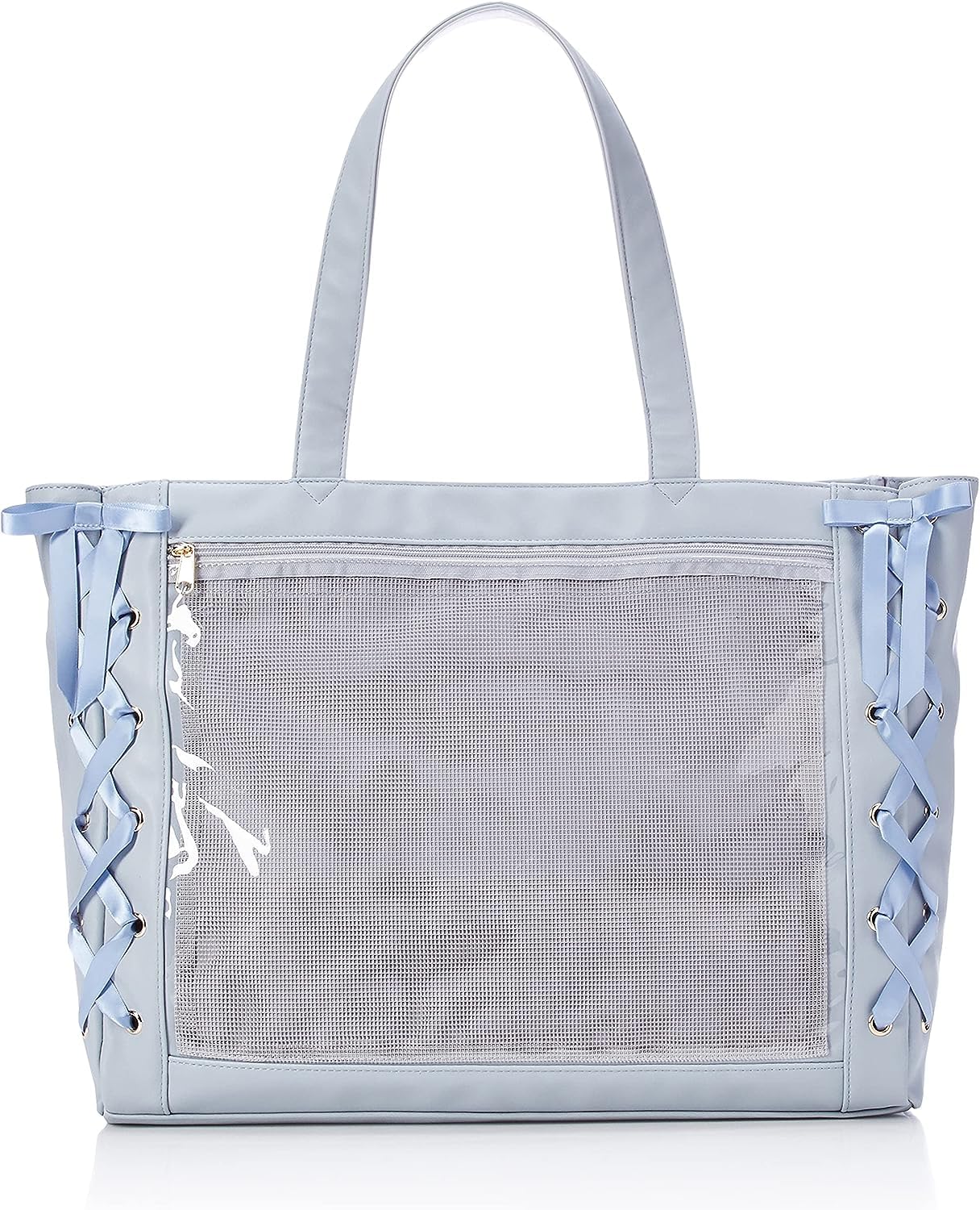 [ウィゴー] 痛バッグ 痛バ 【Lサイズ】 レースアップ トートバッグ バッグ デコバッグ 鞄 A3 A4 クリアバッグ クリア 推し活 推し活グッズ 推し活バッグ ライブ イベント 春 夏 秋 冬 5,826円