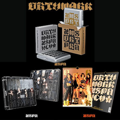 【未開封】aespa Dirty Work Code Worker　3種10枚 aespa - Dirty Work (Dirty Code Ver.)