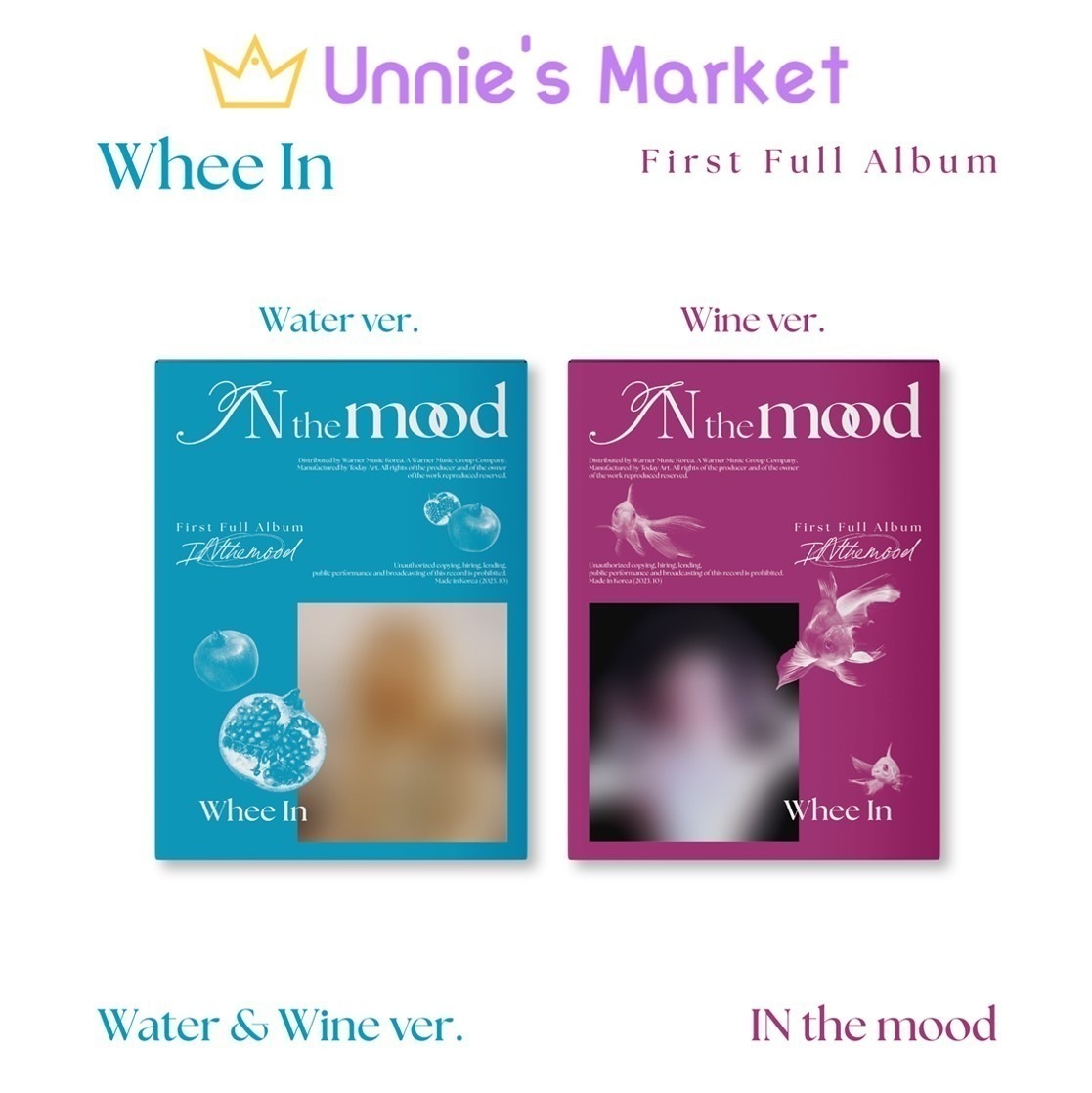 [SET] Whee In - In the mood Photobook ver. + Free Photocard 1EA(fan-made)
