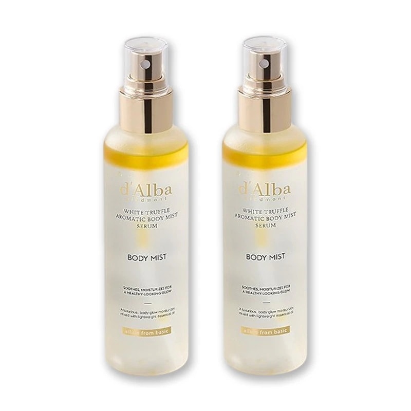 【1+1】ホワイトトリュフ アロマティックボディミストセラム 180ml*2ea 韓国 ボディミスト セラム 人気 保湿 ボディケア