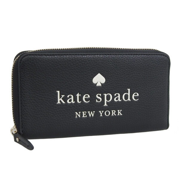 ケイトスペード kate spade レディース 長財布 ラウンドファスナー ブラック アウトレット k4779-001