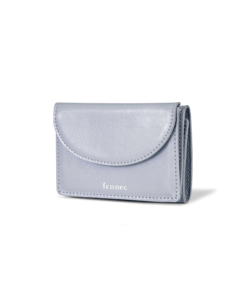 【FENNEC】 CRINKLE HALFMOON MINI WALLET - MISTY LAVENDER 財布 正規品