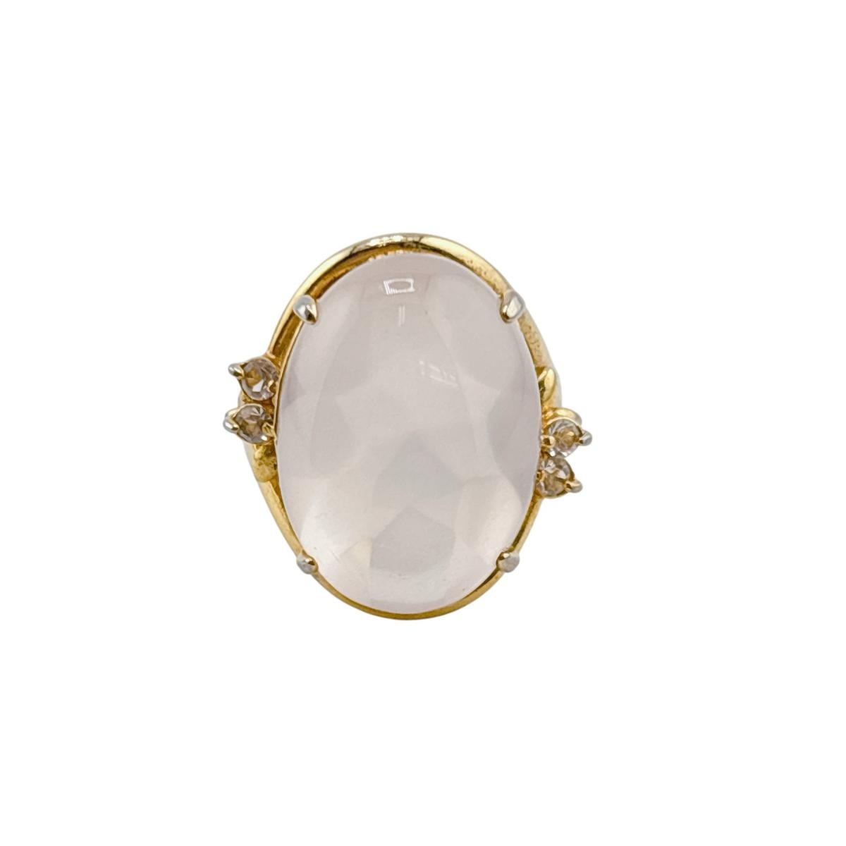 ローズクオーツ 12号 指輪 ゴールド 14,476円