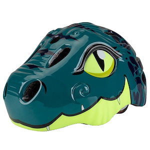 ヘルメット 子供用 自転車ヘルメット LEDライト付き 3色 恐竜 カッコイイ 男の子 人気 軽量