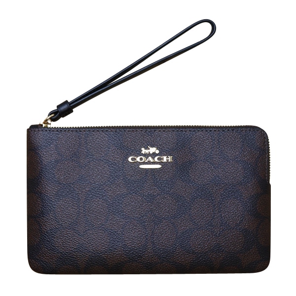 【Original Wrapping】即発 コーナー ジップ リストレット シグネチャー CZ277-IMXAQ 正規品 USA直送 アウトレット レディース