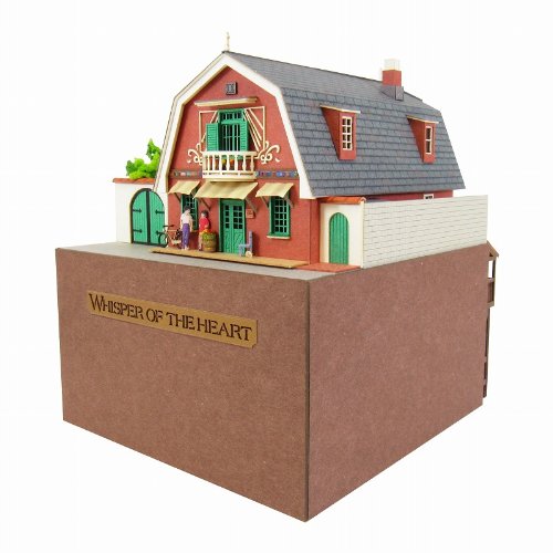 耳をすませば みにちゅあーとキット 地球屋　MK07-09 聖司/雫/ムーン/ペーパークラフト/さんけい/スタジオジブリ【60】/ギフト/プレゼント/ホワイトデー/母の日/父の日