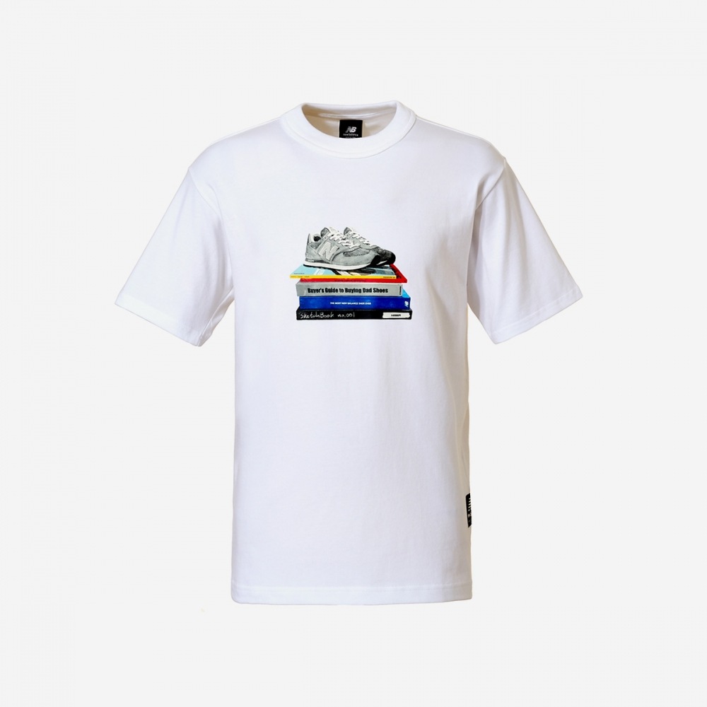 ニューバランスアスレティックウェスリーティーNBNEDBS131-(10)White