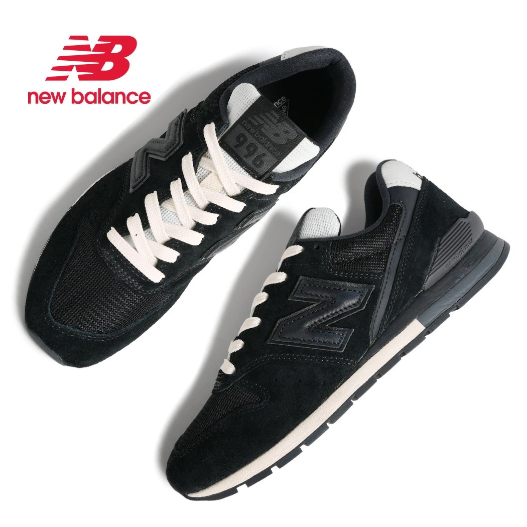 NEW BALANCE ニューバランス 996 スニーカー U99655R BLACK ( ブラック 黒 スエード クラシック 軽量 歩きやすい ウォーキング 快適 レディース メンズ 574 )