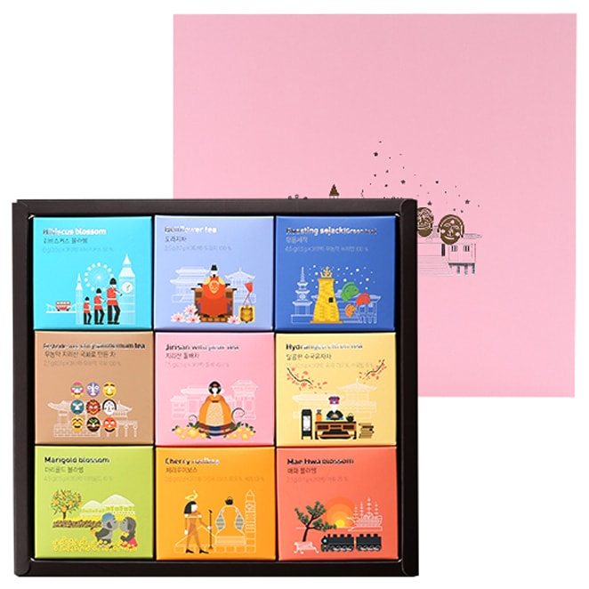 双戒明茶ワールドティーコレクションギフトセット+ショッピングバッグ