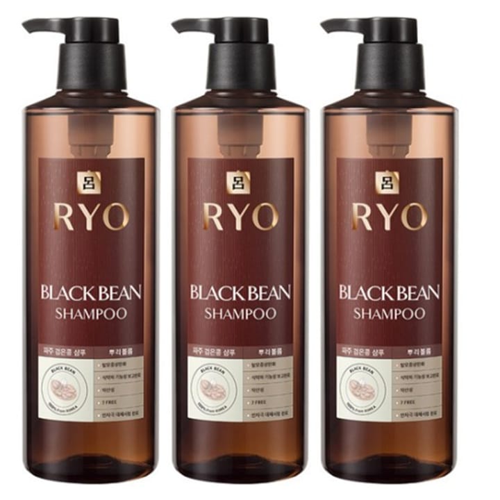 坡州 黒豆 脱毛症状 緩和 シャンプー 800ml 3本