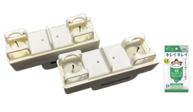 加湿空気清浄機 イオン発生ユニット (2個入り）除菌シート付き 加湿器 空気清浄機 ユニット 交換