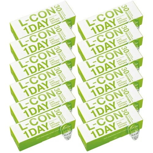 エルコンワンデー(30枚入)12箱/1日使い捨て コンタクト