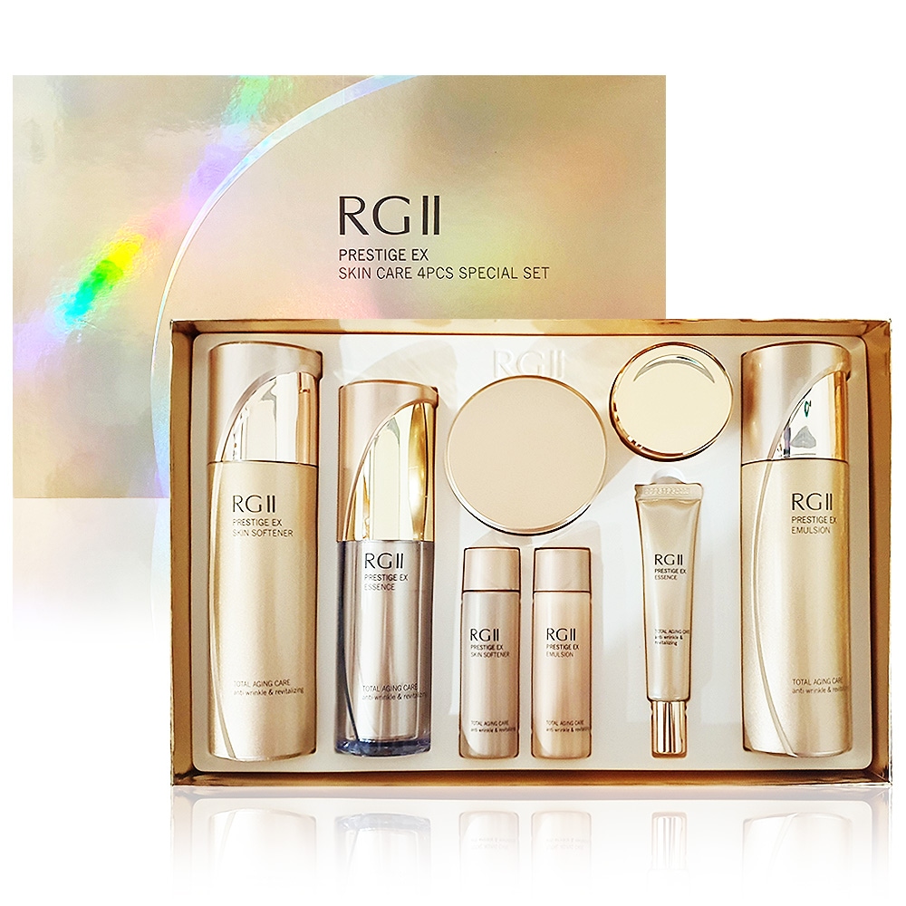 RGII プレステージEX スキンケア4点スペシャルセット リポゾーム　プレゼントに　スキンケアセット　韓国スキンケアセット
